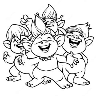 Trolls Singendes Ausmalbild 127041-60637