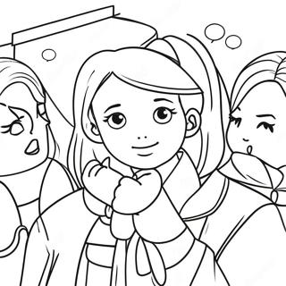 Starkendes Anti Mobbing Ausmalbild 127218 60772