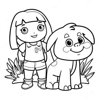 Dora Und Boots Ausmalbild 127245-60793
