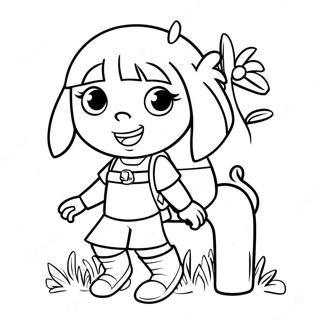Dora Und Boots Ausmalbild 127245-60794