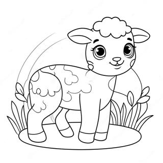 Baby Lamm Und Mutter Ausmalbild 127530-61145