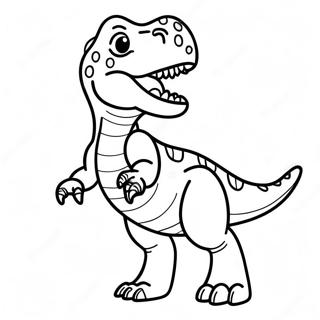 T Rex Ausmalbilder