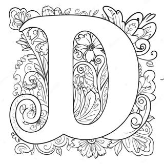 Buchstabe Q In Einer Skurrilen Schriftart Ausmalbild 128018 61523