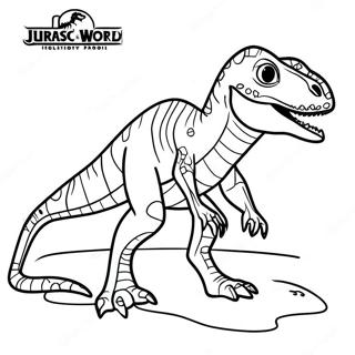 Jurassic World Gefallenes Konigreich Indoraptor Ausmalbild 129633-62770