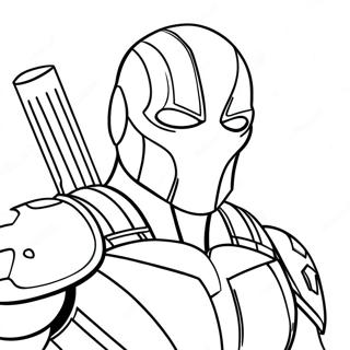 Deathstroke Ausmalbilder