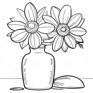 Georgia Okeeffe Stillleben Ausmalbild 131259-64042