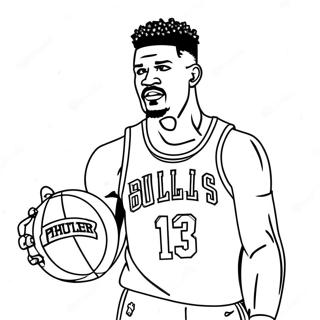 Jimmy Butler Ausmalbild 131357-64105