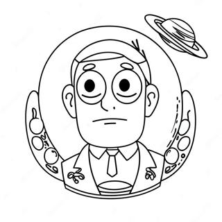 American Dad Im Weltraum Ausmalbild 131488 64218