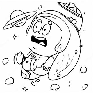 American Dad Im Weltraum Ausmalbild 131488 64220