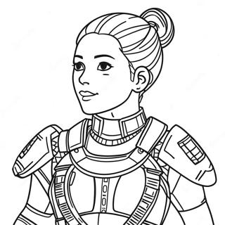 Apex Legends Charakter Ausmalbild 132155 64734