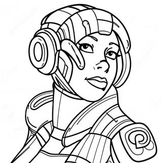 Apex Legends Charakter Ausmalbild 132155 64736
