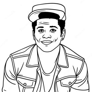 Bruno Mars Ausmalbild 132692-65146