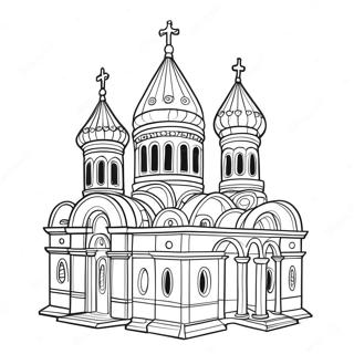 Schone Orthodoxe Kirche Ausmalbild 132822-65249