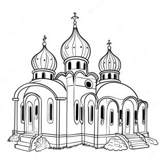 Schone Orthodoxe Kirche Ausmalbild 132822-65250