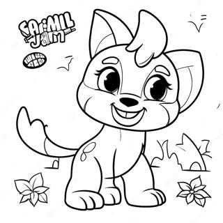 Buntes Animal Jam Abenteuer Ausmalbild 132900 65313