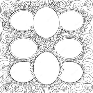 Niedliche Ovale Formen Ausmalbild 132925-65332