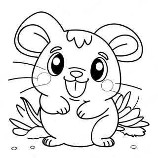 Hamtaro Ausmalbilder