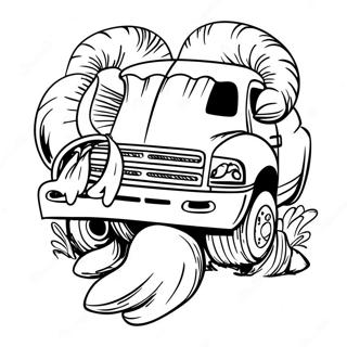 Ram Truck Ausmalbild 133209-65545