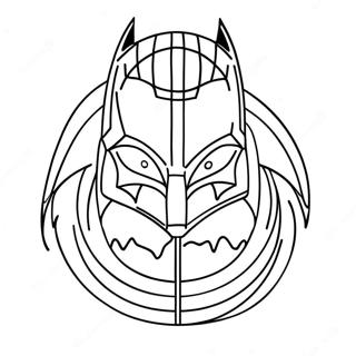 Batman Logo Ausmalbild 133311-65622