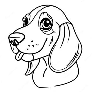 Basset Hound Ausmalbild 133386-65683