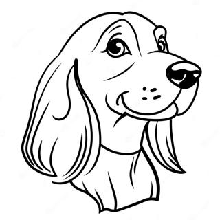 Basset Hound Ausmalbild 133386-65684