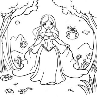 Klassisches Grimms Marchen Ausmalbild 133519-65799