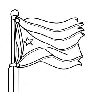 Kuba Flagge Ausmalbilder