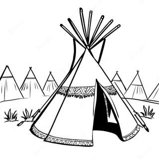 Tipi Ausmalbilder