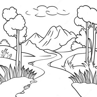 Schone Russische Landschaft Ausmalbild 133728 65957