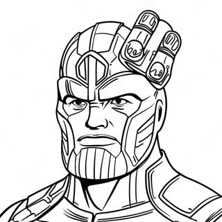 Thanos Mit Dem Infinity Handschuh Ausmalbild 134137-66266