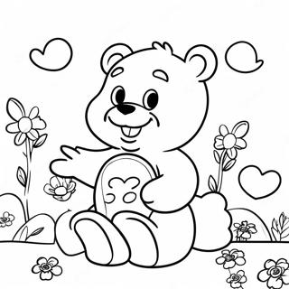 Vintage Care Bears Ausmalbild 134188-66306