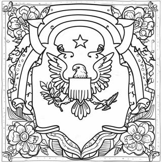 Detaillierte Staatsflaggen Ausmalbild 134444 66515