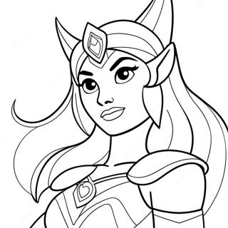 She Ra Ausmalbild 134595-66622
