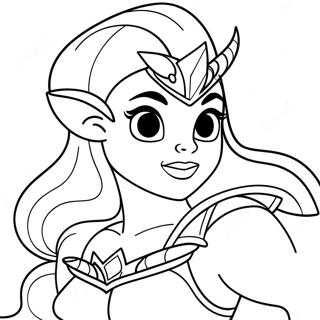 She Ra Ausmalbild 134595-66624