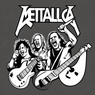 Metallica Ausmalbild 134879-66843