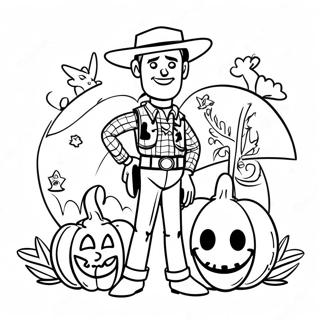 Toy Story Halloween Ausmalbild 135109-67024