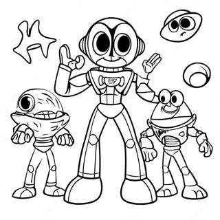 Halloween Aliens Aus Toy Story Ausmalbild 135113-67038