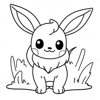 Niedliches Evoli Pokemon Ausmalbild 136084 67793