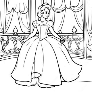 Aschenputtel Beim Koniglichen Ball Ausmalbild 13612 2975