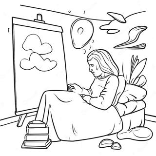 Traumanalyse Ausmalbild Psychologie 136338 67999