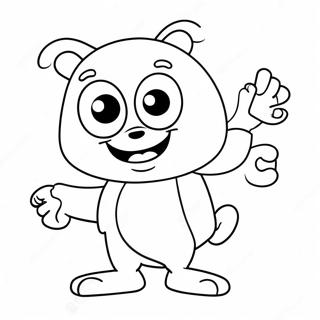 Witziges Cartoon Charakter Zitat Ausmalbild 136465-68093