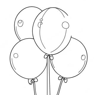 Bunte Kaugummi Ballons Ausmalbild 136671 68249