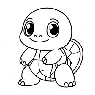 Lustiges Chibi Schiggy Ausmalbild 136724-68298