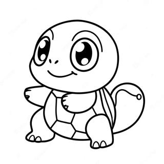 Lustiges Chibi Schiggy Ausmalbild 136724-68299