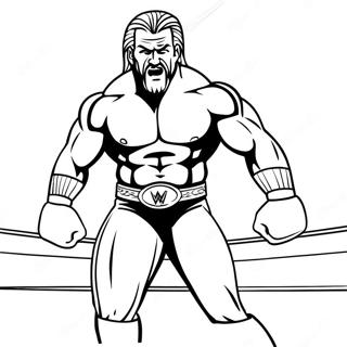 Wwe Superstars In Aktion Ausmalbild 136798 68345