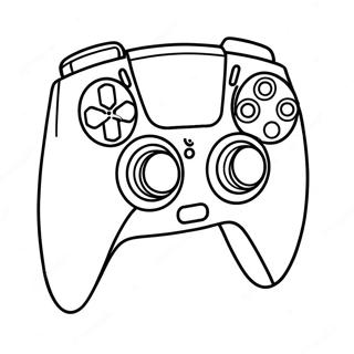 Ps5 Controller Ausmalbilder