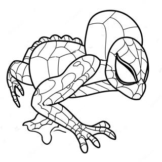 Spiderman Echse Ausmalbilder