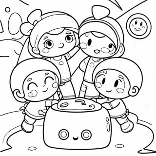 Team Umizoomi Helfende Freunde Ausmalbild 137724 69227