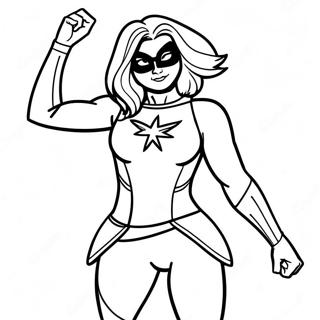 Ms Marvel Ausmalbilder