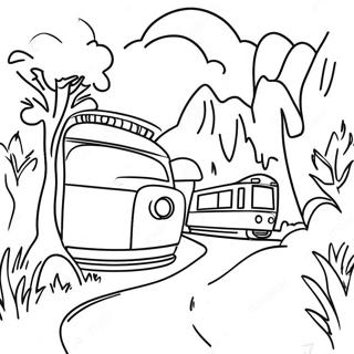 Dtkl Abenteuerszene Ausmalbild 138312-69680